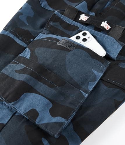 ELETOP Men's Cargo Shorts With Elastic Waist