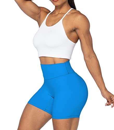 Sunzel Squat-Proof High-Waist Biker Shorts for Women Yoga & Gym