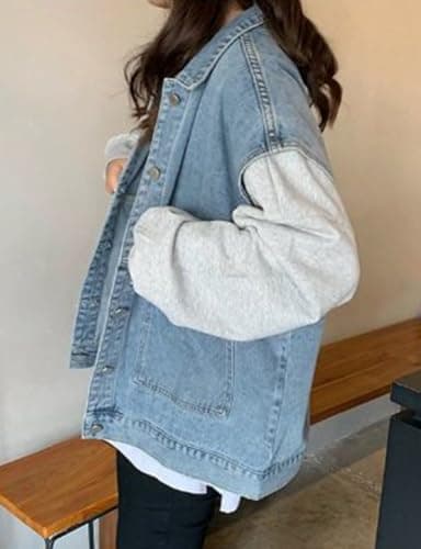 IDEALSANXUN Women's Denim Sleeveless Blazer Jacket Vest Outerwear