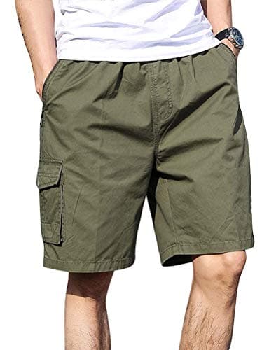 Men's Cargo Shorts for Summer Outdoor Hiking — Army