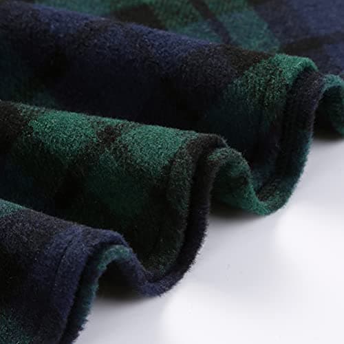 Wool Plaid Mini Gothic Skirts for Women