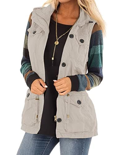 Casual Military Utility Vest for Women