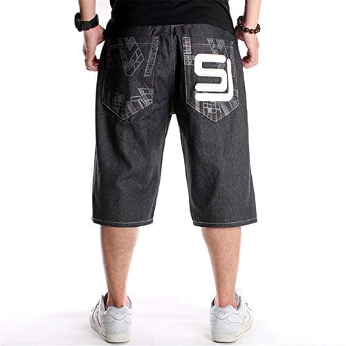 LUOBANIU Men's Classic Denim Shorts Vintage 90s Summer Casual Shorts