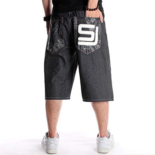 LUOBANIU Men's Classic Denim Shorts Vintage 90s Summer Casual Shorts