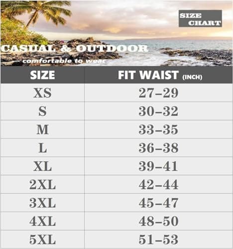 Kolongvangie Men's Outdoor Comfortable Lightweight Cargo Shorts with Multi Pockets