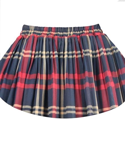 Chic Women's Chiffon Pleated A-Line Midi Skirt
