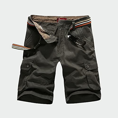 Mens Big and Tall Camouflage Cargo Shorts