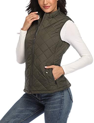 MISS MOLY Women's Lightweight Quilted Vest
