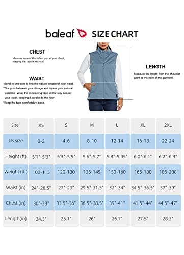 BALEAF Women's Lightweight Softshell Vest