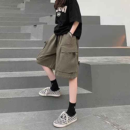 Frog Women's Casual Cargo Shorts with Pockets