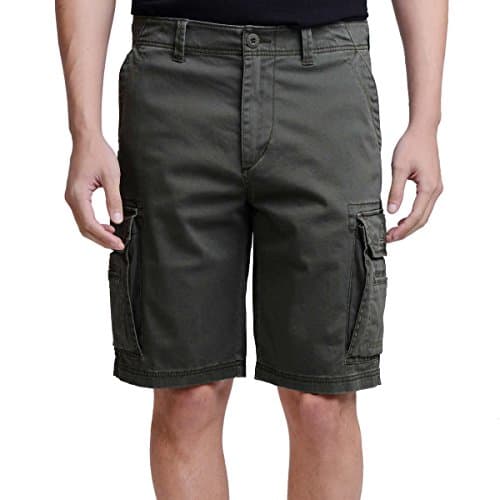 Unionbay Men's Wyatt Stretch Cargo Shorts — Green