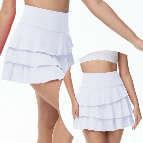 YuKaiChen High Waist Athletic Skirts for Tennis and Golf
