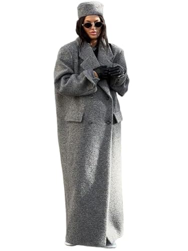 Long Wool Coats for Women: Fall/Winter Maxi Peacoat