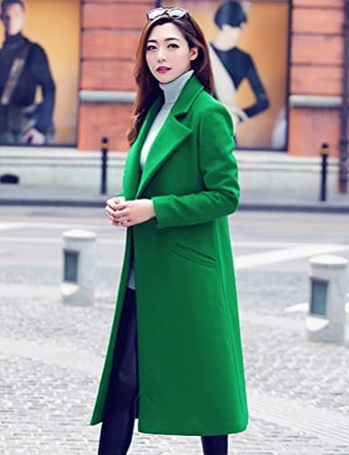 Long Wool Coats for Women - Fall/Winter Peacoat