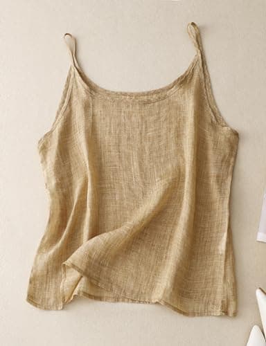 Women's Summer Linen Tank Top