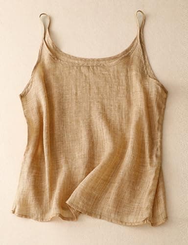 Women's Summer Linen Tank Top