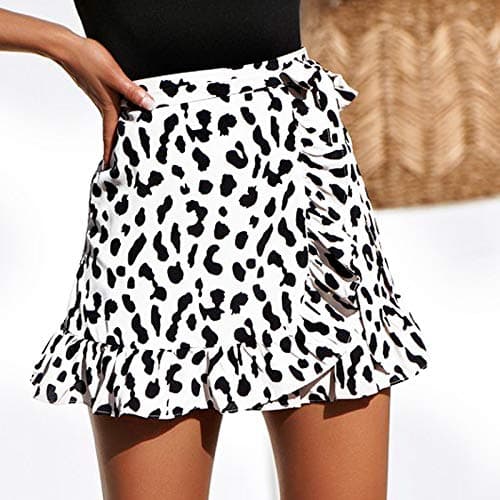 2024 Women's Mini Skirt in Ruffle A-Line Style