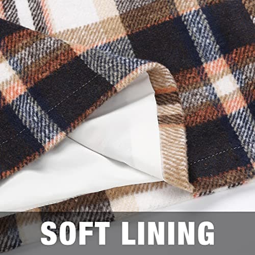 Trendy High Waisted Plaid Mini Skirts for Women