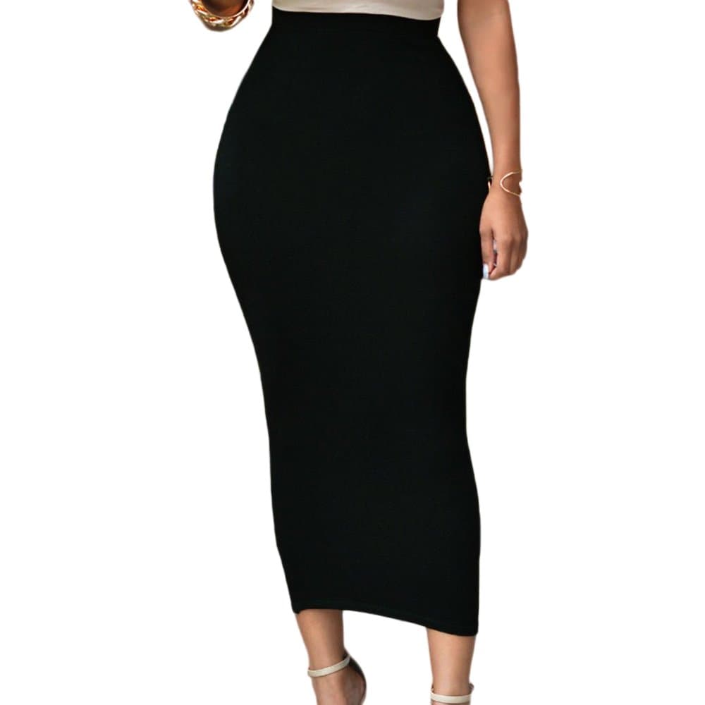 Lrady Women's High Waist Slim Maxi Pencil Skirts for Night Out Party