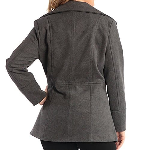 Alpine Swiss Emma Women's Wool Peacoat – Stylish & Warm Fall & Winter Overcoat