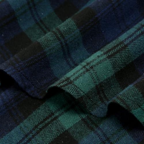 IDEALSANXUN High Waisted Plaid A Line Maxi Skirt with Pockets