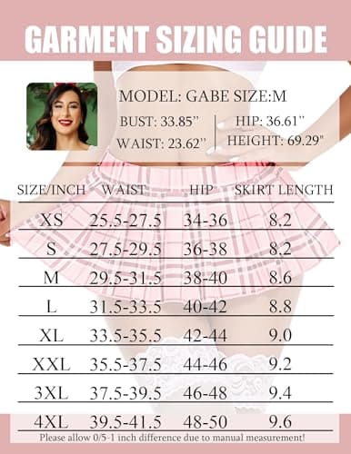 Avidlove Y2K Pleated Mini Skirt for WomenXS-4XL