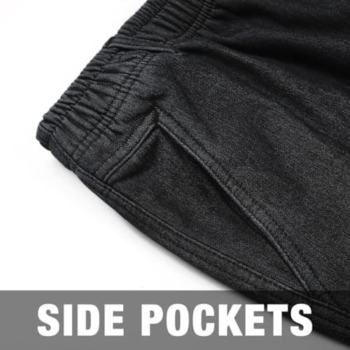 Warm Fleece Lined Jeans for Men with Elastic Waist