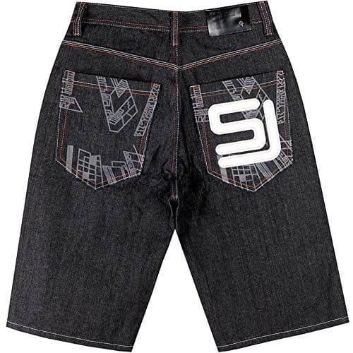 LUOBANIU Men's Classic Denim Shorts Vintage 90s Summer Casual Shorts