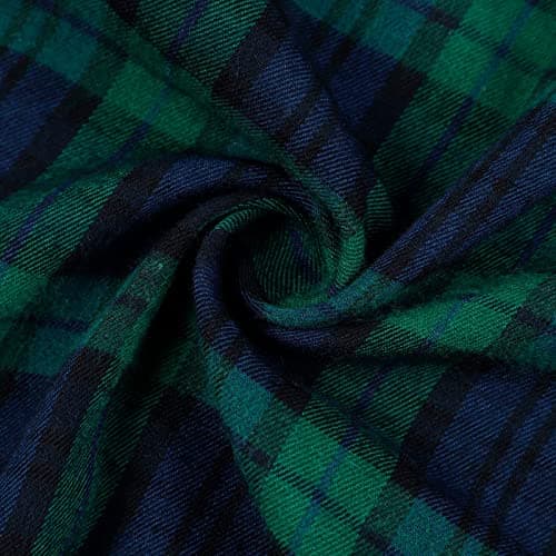 Classic Elastic Waist Plaid Pencil Skirt for Women