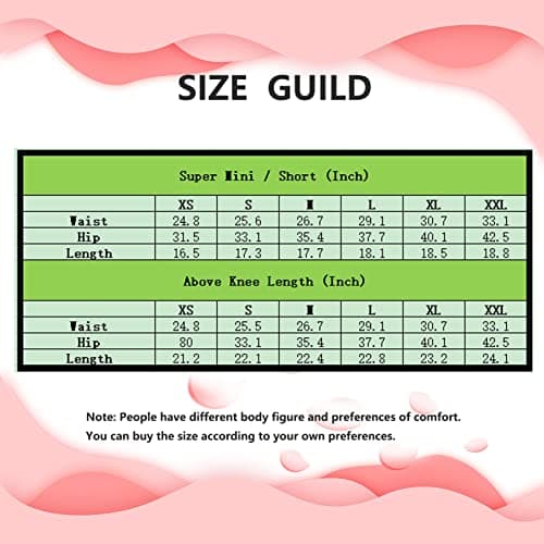 Topdress Women's High Waisted Elastic Pencil Skirts with Slit