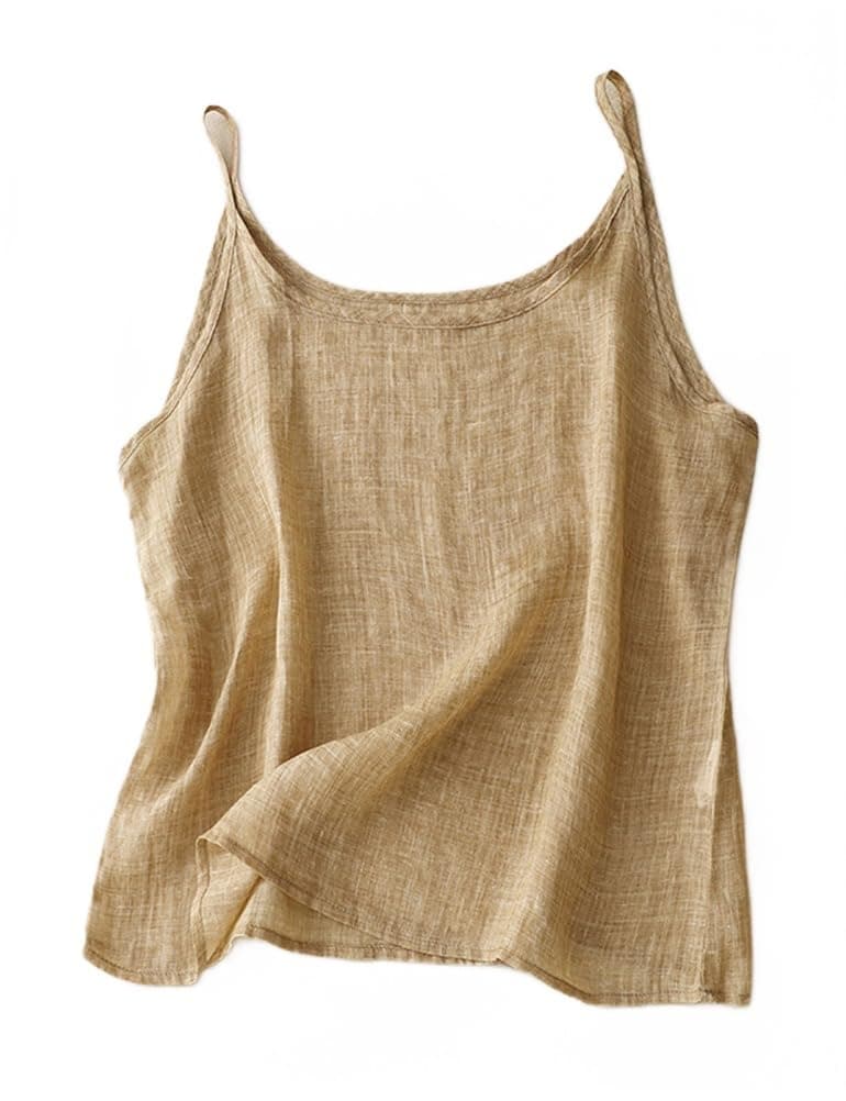 Women's Summer Linen Tank Top