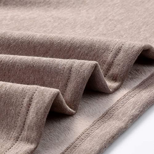 IDEALSANXUN Fleece Lined Long Waisted Warm Winter Skirts for Women with Pockets