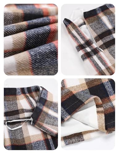Women's High Waisted Plaid Skirt