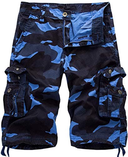 Men's Multi-Pocket Cargo Shorts