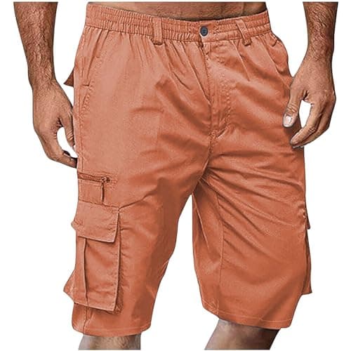 Men's Cargo Shorts — 02#brown
