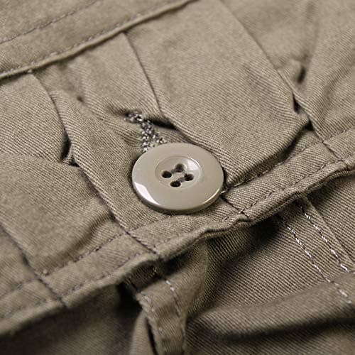 OCHENTA Men's Cargo Shorts with Zipper Pockets, Casual SummerOutdoor Work