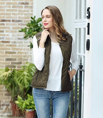 MISS MOLY Women's Lightweight Quilted Vest