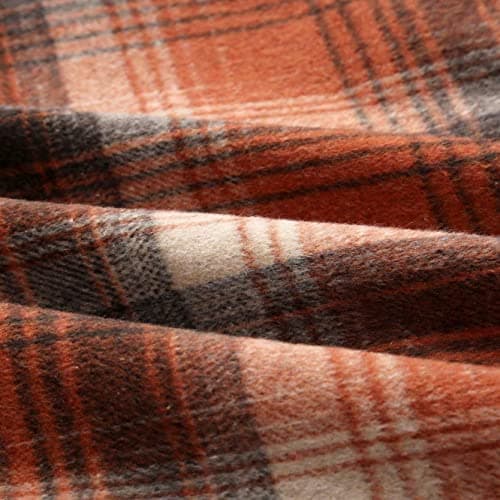 Ylingjun Warm Wool Midi Skirts for Winter Fall