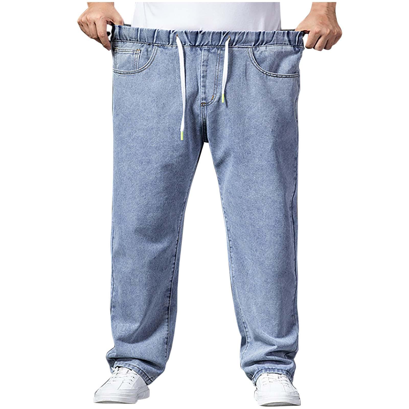 Simple and Comfortable Wide Leg Jeans for Men and Boys