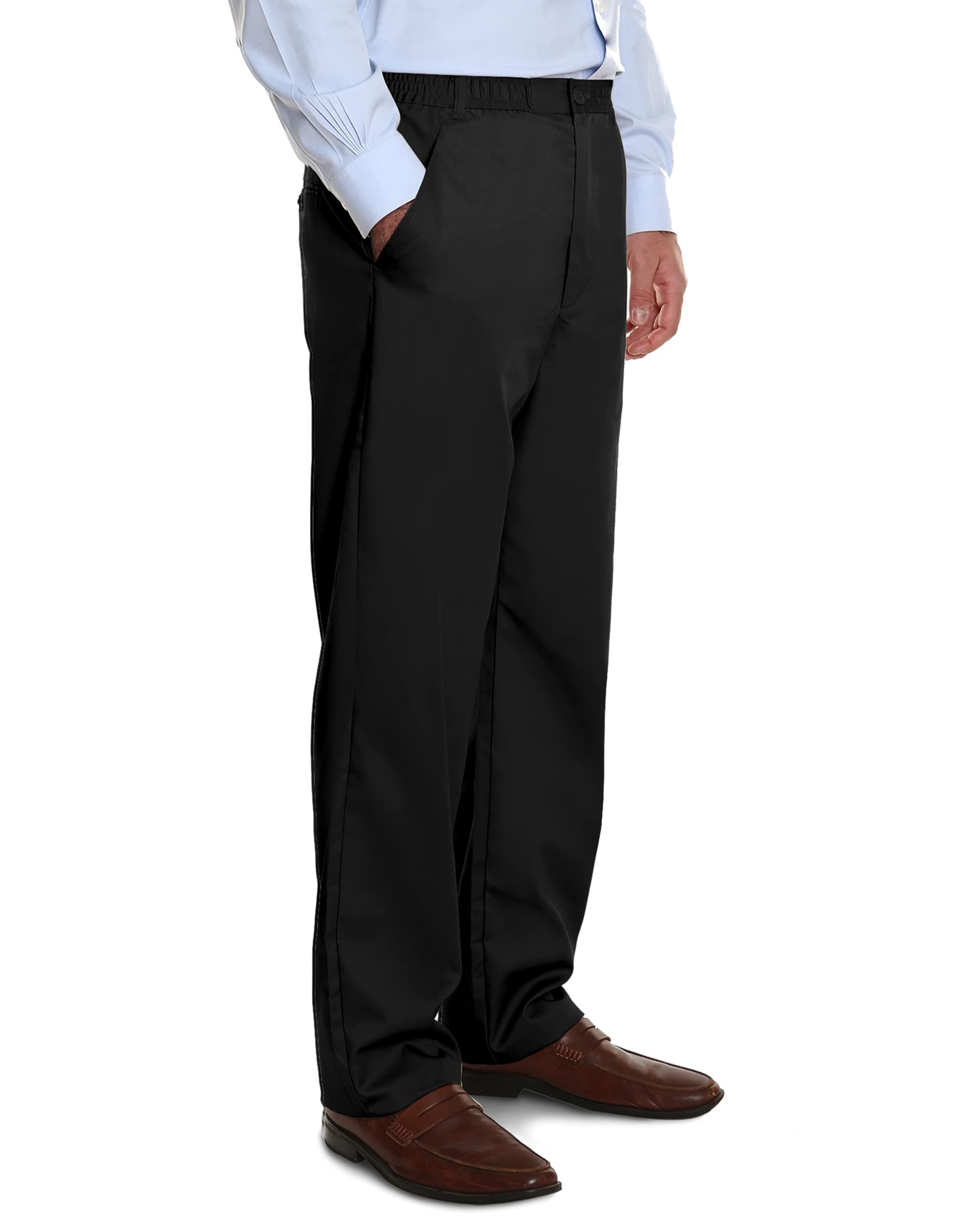 Elastic Waist Jeans for Senior Men