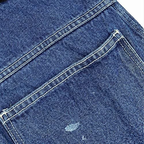 IDEALSANXUN Men's Baggy Casual Long Denim Jorts Shorts Loose Fit Trendy Styles