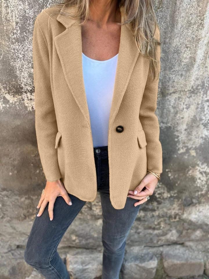 IDEALSANXUN Women's Wool Blaze Jacket Coat Fall Winter