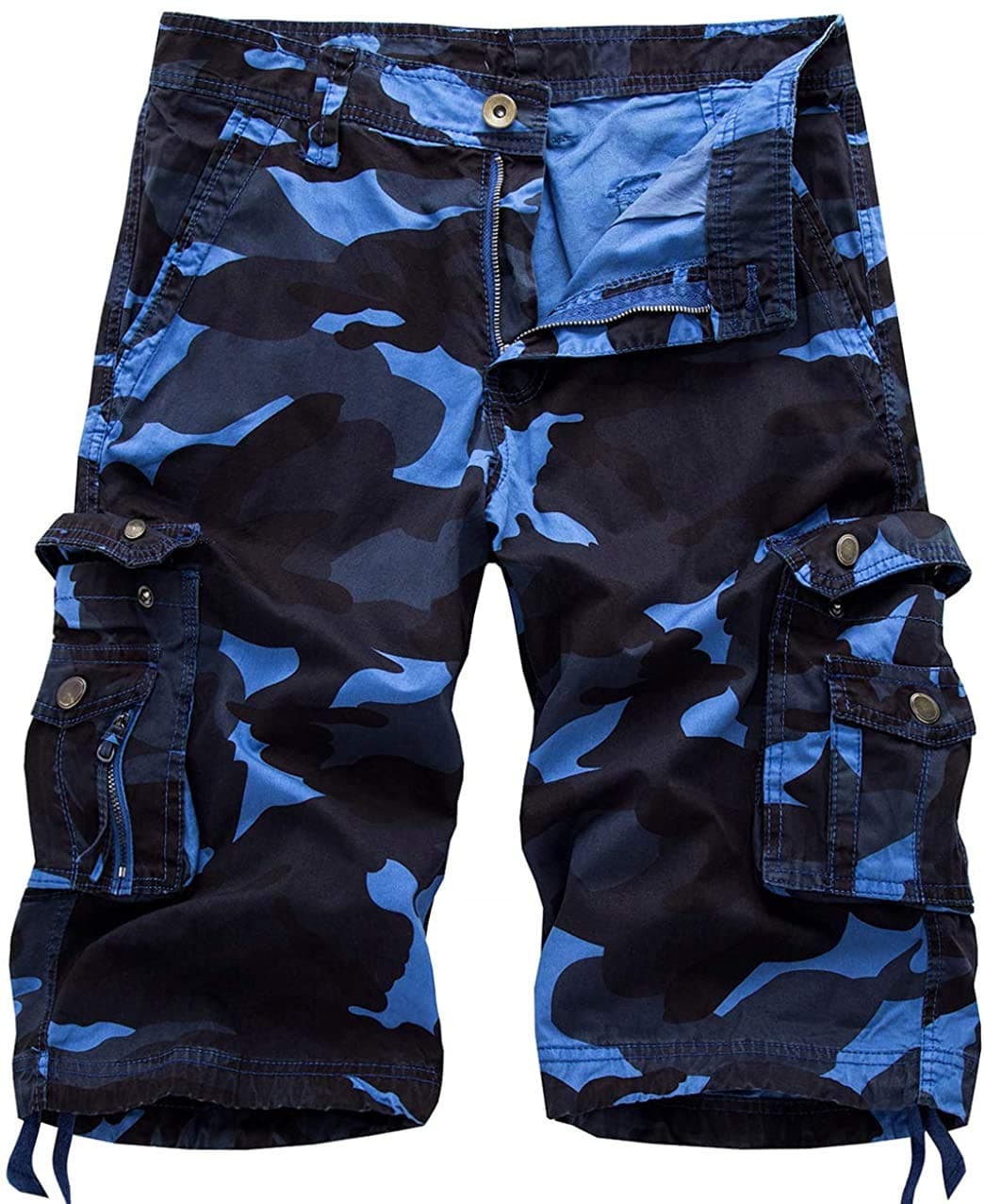 Men's Multi-Pocket Cargo Shorts