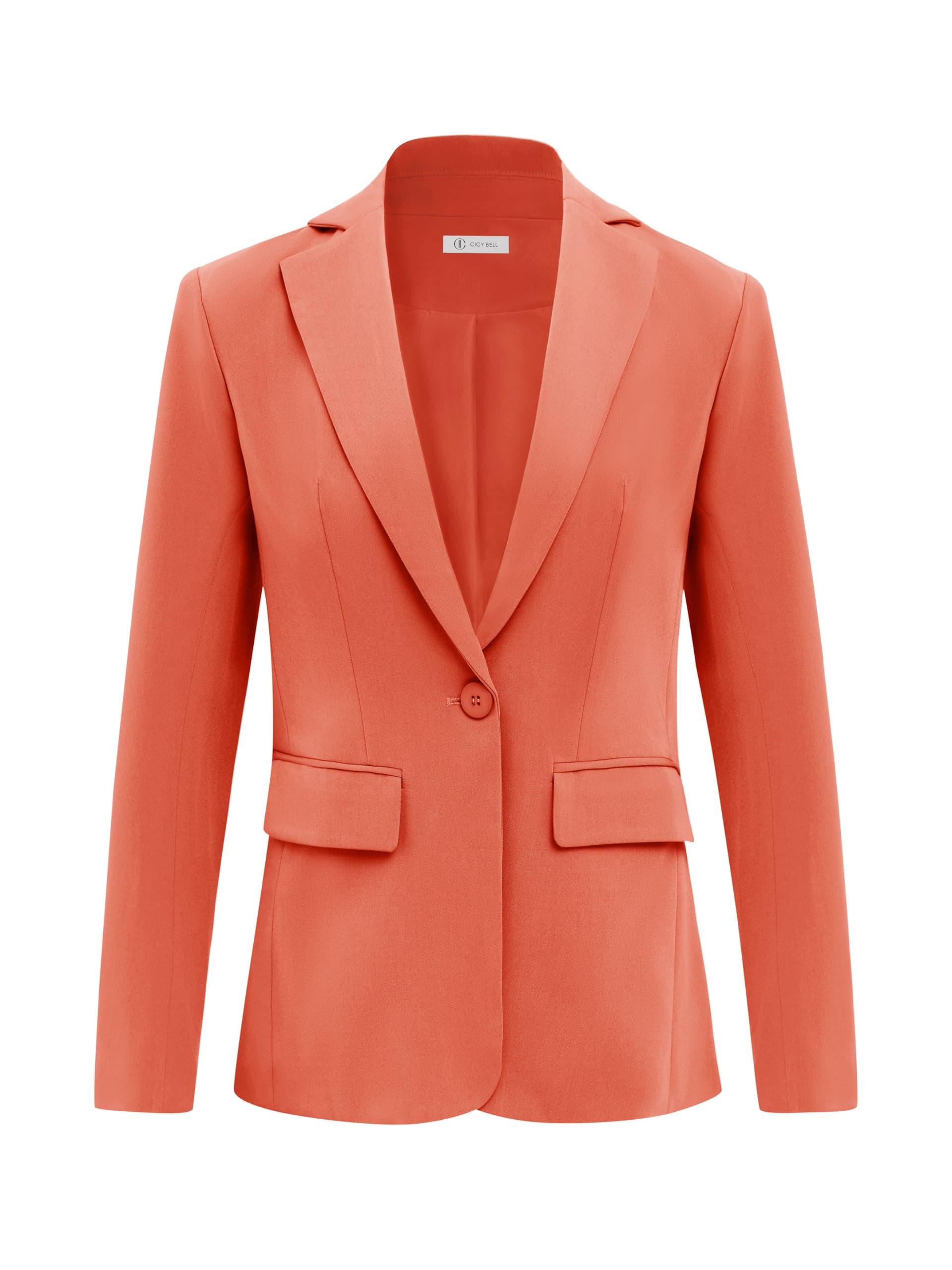 Cicy Bell Women's Long Sleeve Open Front Work Suit Jackets 2025 Business Casual