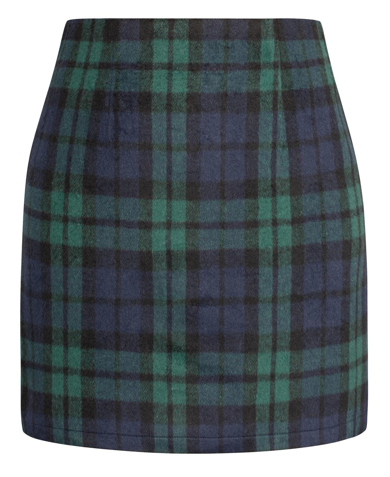 Kate Kasin 2025 High Waisted Casual Plaid Pencil Skirt for Women