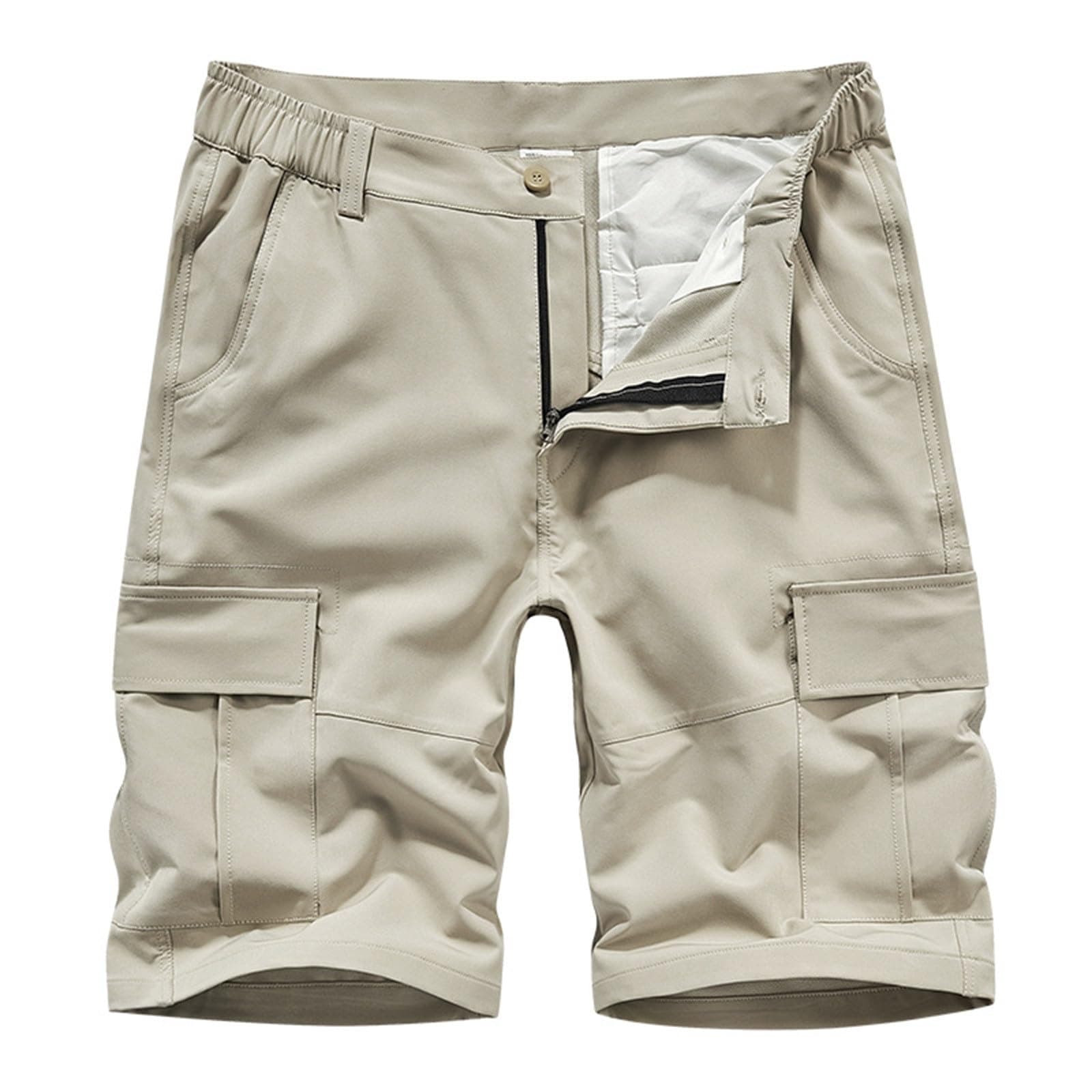 Classic Cargo Shorts for Big and Tall Men