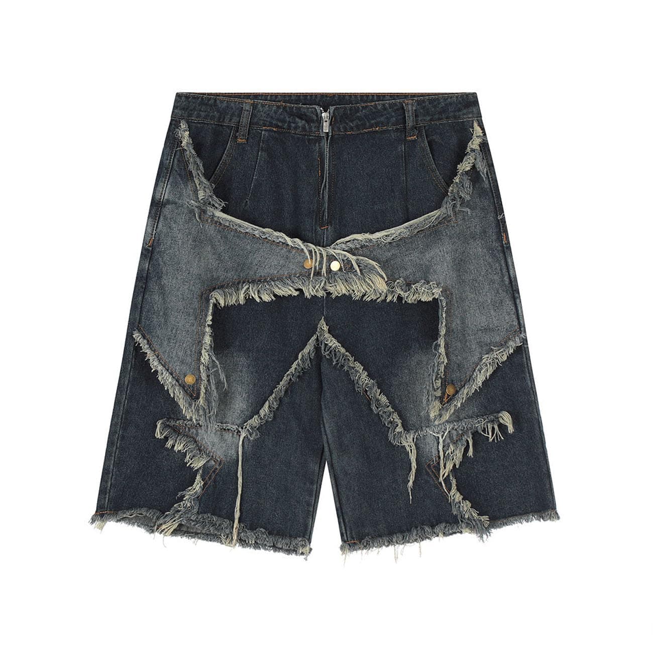 OTEEGX Y2K Baggy Jean Shorts for Women Men Summer Denim Grunge Clothing