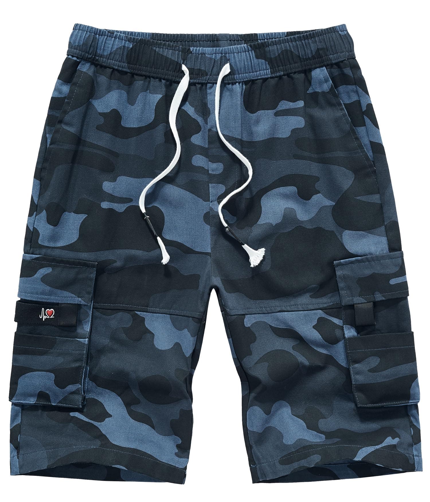 ELETOP Men's Cargo Shorts With Elastic Waist