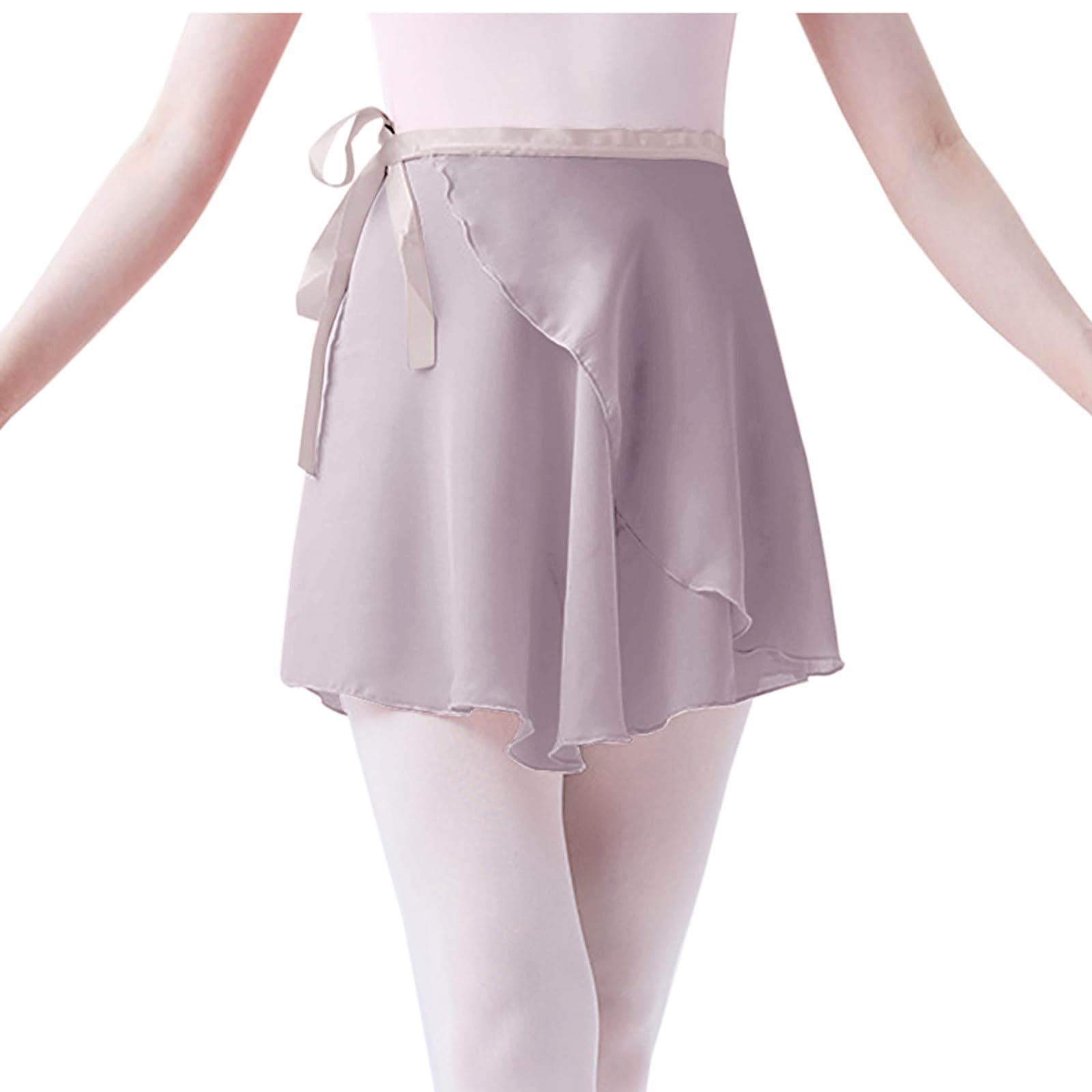 Solid Color Lace Up Mini Skirt for Women