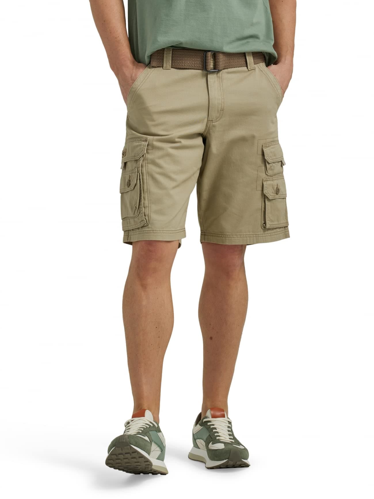 Lee Men's Belted Wyoming Cargo Shorts